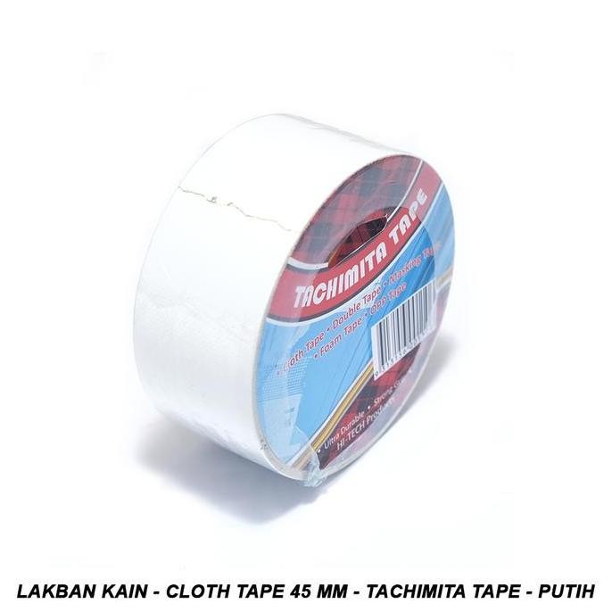 

Lakban Kain - Cloth Tape 45 Mm - Tachimita Tape - Putih