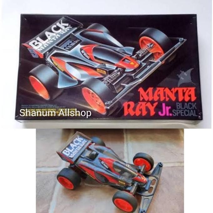 TAMIYA 18512 MANTA RAY JR BLACK SPECIAL [ ZERO CHASIS ]