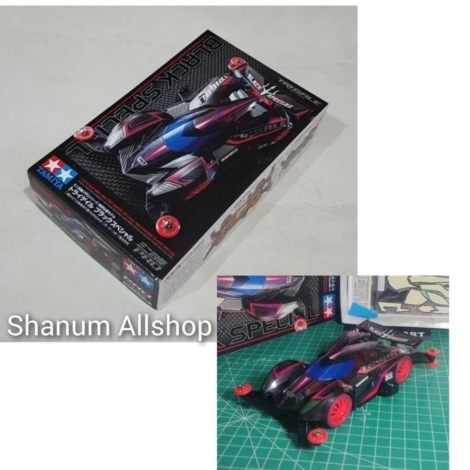 TAMIYA 95413 MINI 4WD TRIGALE BLACK SPECIAL [ MA CHASIS ]