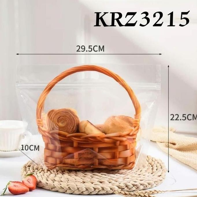Plastik Roti Klip Krz3215 / Kemasan Plastik Roti Bread Toast