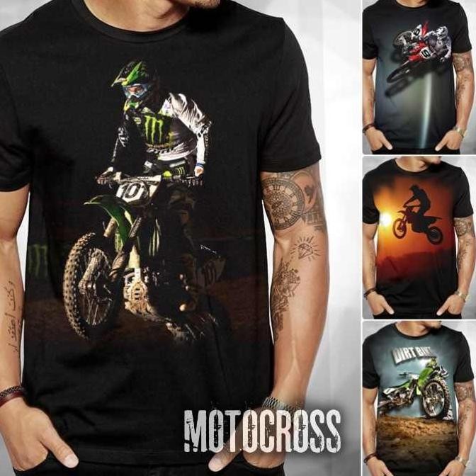 Kaos Motocross Trail Dirt Bike Kaos Motor Klub Komunitas Motocross