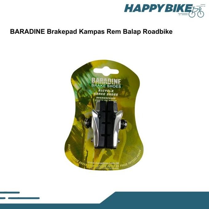 KAMPAS REM SEPEDA BRAKEPAD BARADINE BALAP ROADBIKE ORIGINAL DAN TERPERCAYA