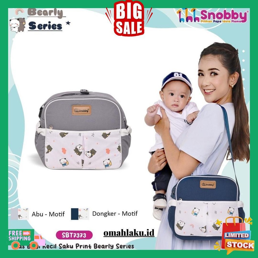 Snobby Baby / Mom'S Baby / Dialogue Tas Bayi Multifungsi Diaper Bag Termurah Tas Bayi Premium Ransel