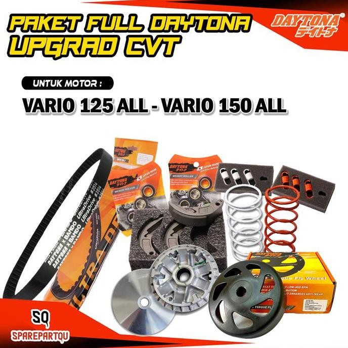PAKET KIRIAN CVT VARIO 125 VARIO 150 HARIAN - RACING - TOURING
