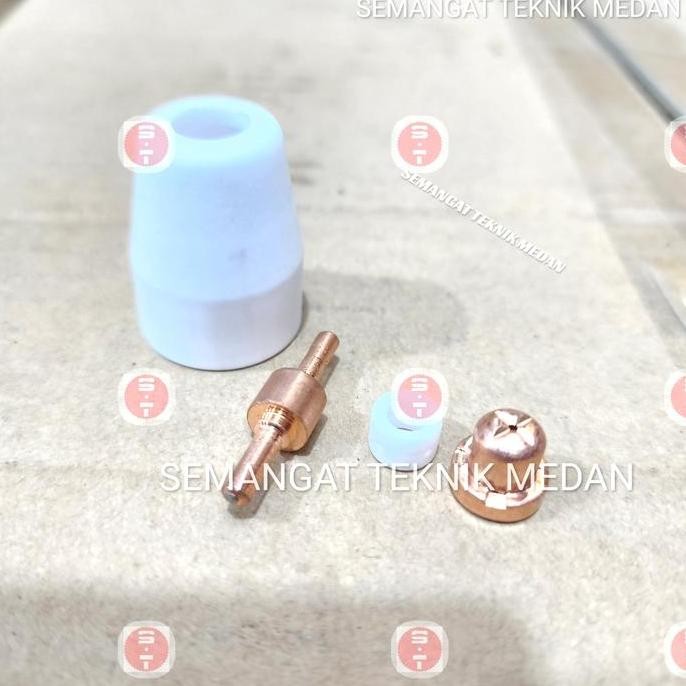 4PCS CUT40 P40 NOZZLE ELEKTRODA PANJANG MATA PLASMA TIP SET CUT P 40