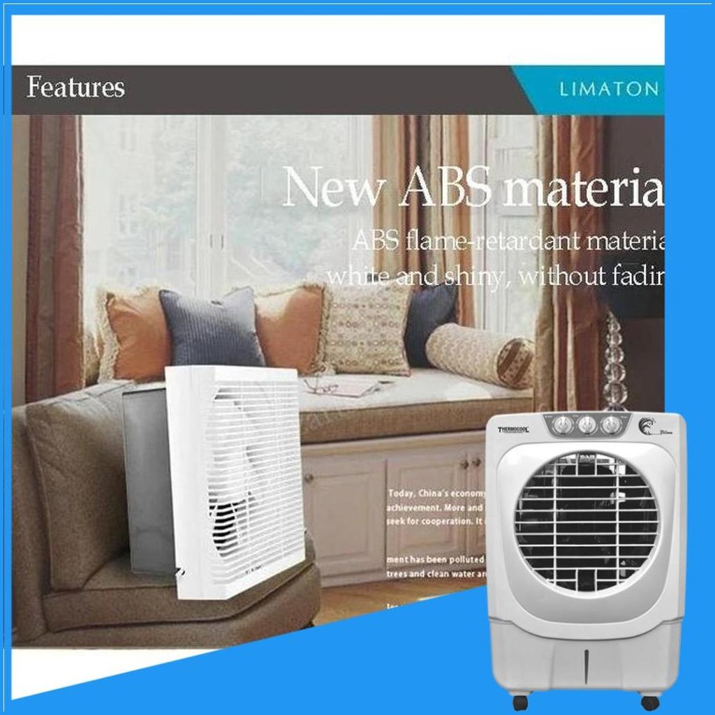 Exhaust Fan Dinding Kipas Angin Hexos 6Inch Dan 8Inch Pembuangan Hexos 23.5X20Cm (6Inch) Dan 29X24Cm
