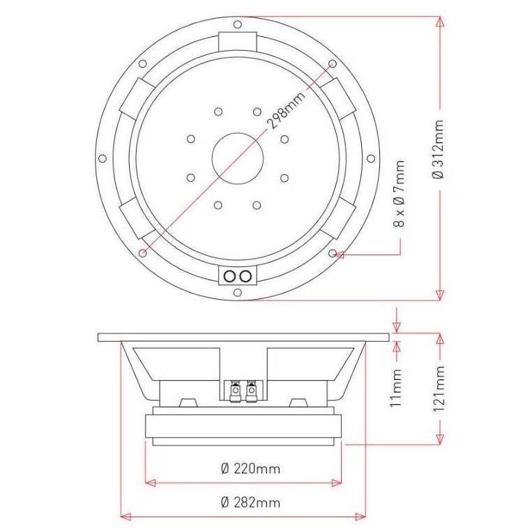 Speaker JIC LA 12100 - 12 INCH