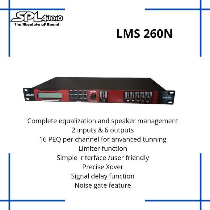 SPL Audio Speaker Management LMS 260N