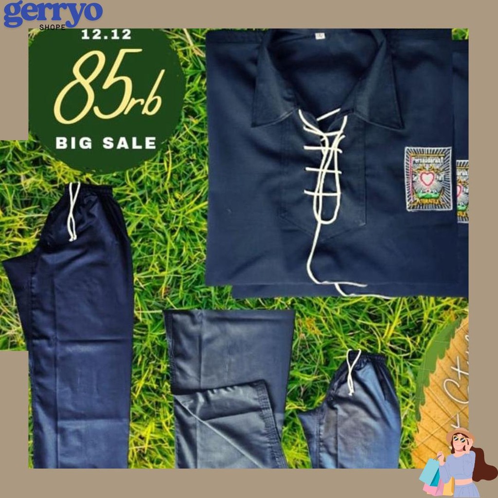 UNIK Sakral PSHT Siswa - Seragam PSHT Siswa - Baju Celana Pencak Silat PSHT Tali