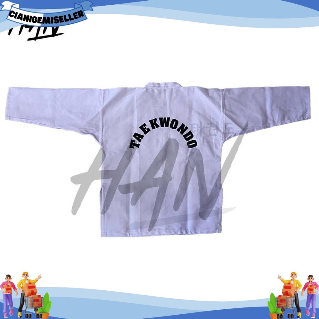 Super sale [Standar Anak] Baju Dobok Taekwondo Anak untuk Pemula Kualitas Standar