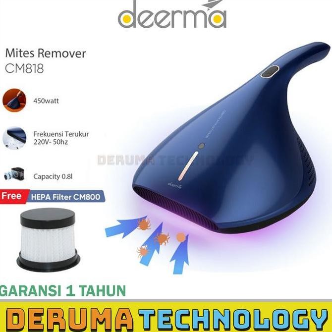 BEBAS ONGKIR - Deerma CM818 Vacuum Cleaner Vacum Pembasmi Kutu Tungau Kasur CM800