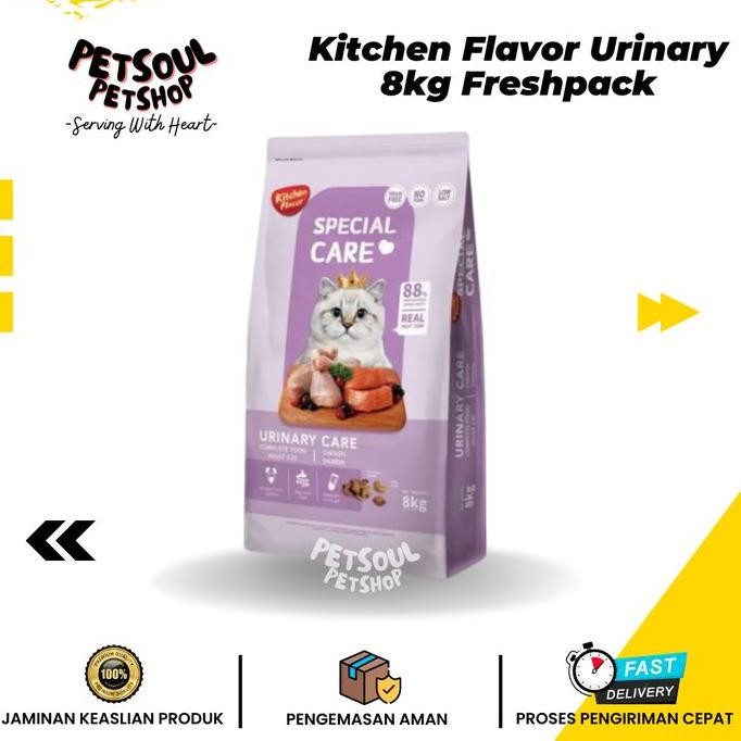 Kitchen Flavor Urinary Cat 8kg Freshpack KF Cat Urinary Care 8kg