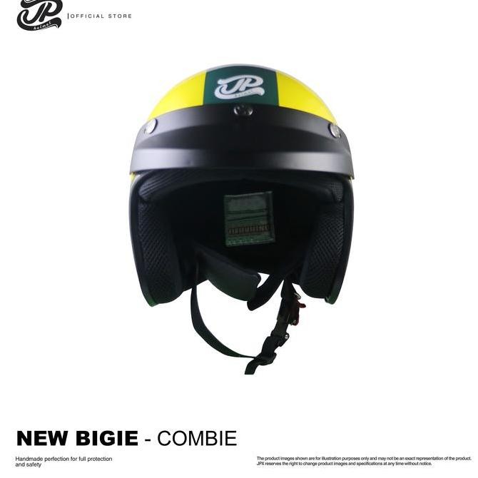 Helm Jp Retro - New Bigie - Combie