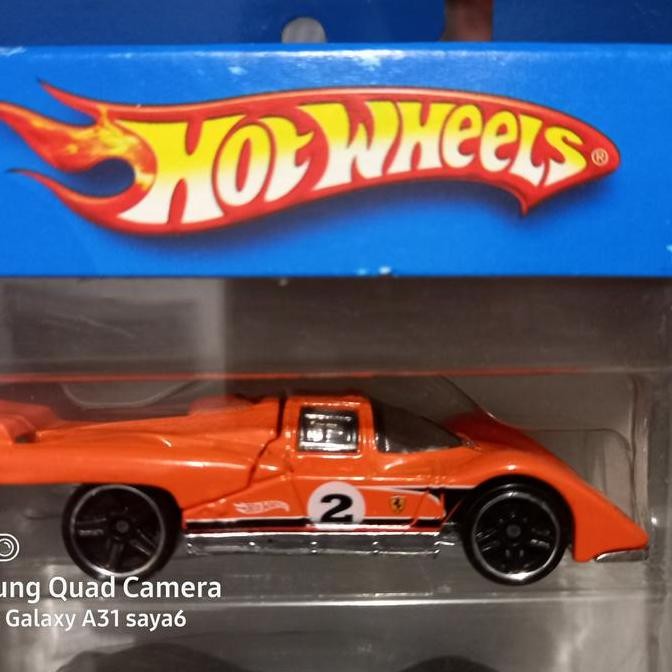 Hotwheels Ferrari 512M Orange SAJA