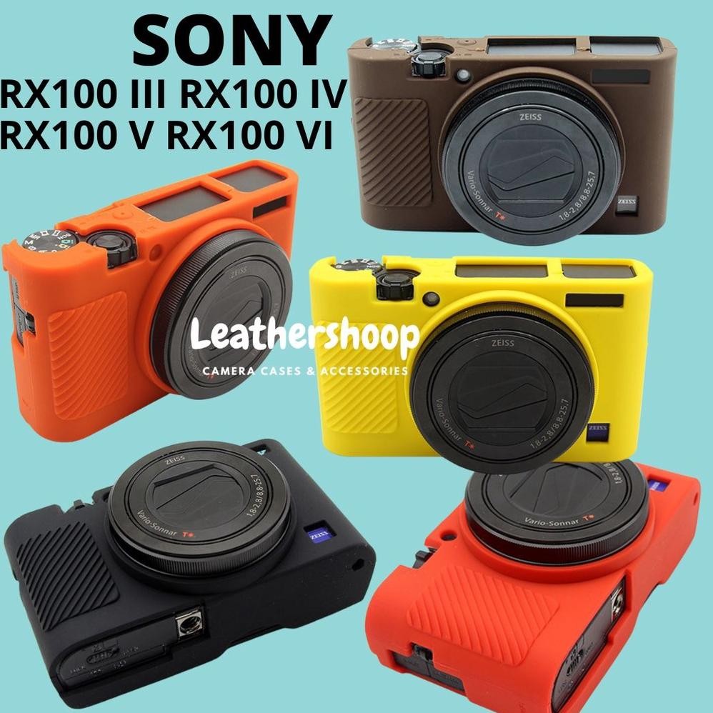 Cover Sony RX100III RX100IV RX100V RX100VI Case Rubber Cover