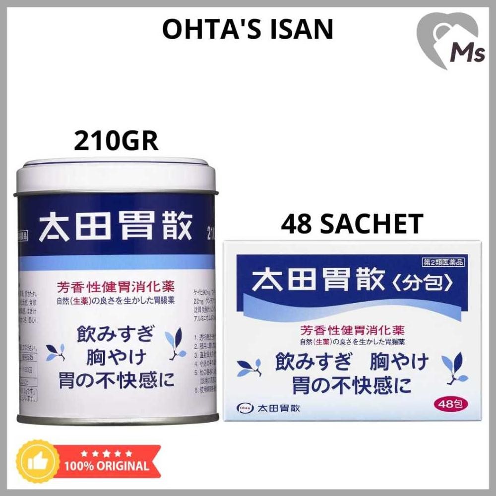Ohta Isan 48 Sachet 210Gr-Obat Maag Asam Lambung Gerd Japan