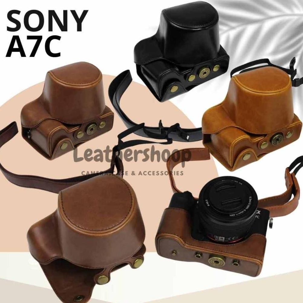 Sony A7C Alpha 7C Cover Leather Case