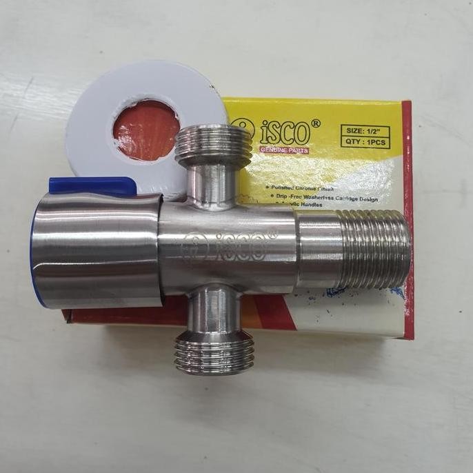 ] keran T / kran T / keran shower double / kran 1/2 inch shower