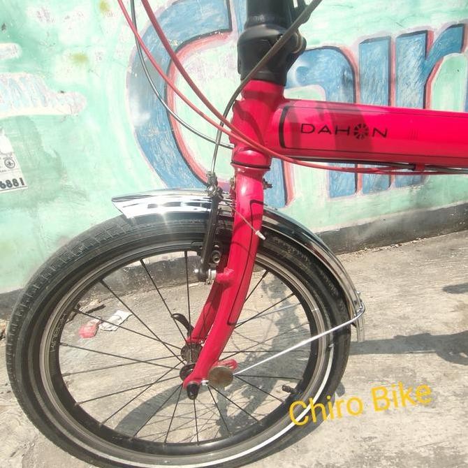 Promo fender spakbor sepeda lipat 20 stenlis crome COD