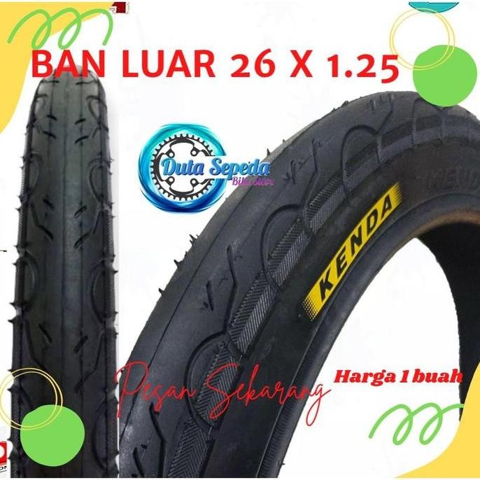 Promo BAN LUAR SEPEDA UKURAN 26 X 1.25 // 26x1.25 // 26X125 // 26 X 125 COD