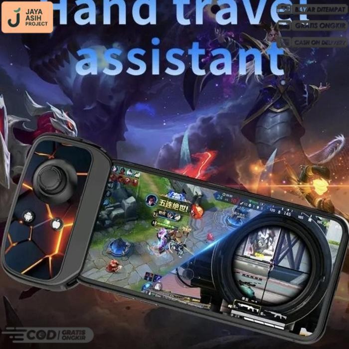 Diskon Gamepad D2 Mobile Game Controller Bluetooth 5.0 One Click Pro Diskon