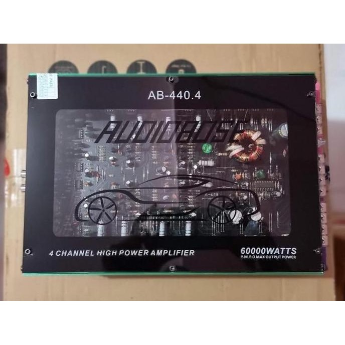 TERLARIS - POWER 4 CHANNEL AUDIOBOSE AB 440