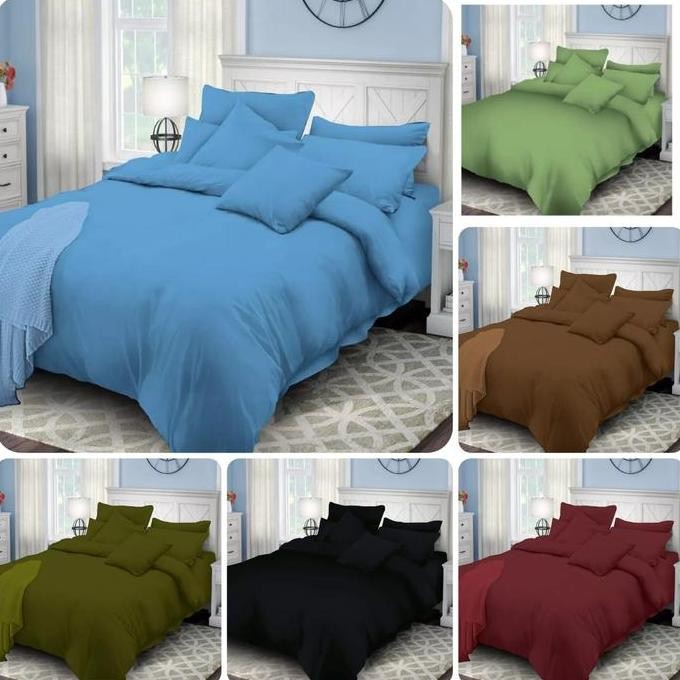 Bedcover Only Rosewell Polos 220x220 JUMBO - TANPA SPREI