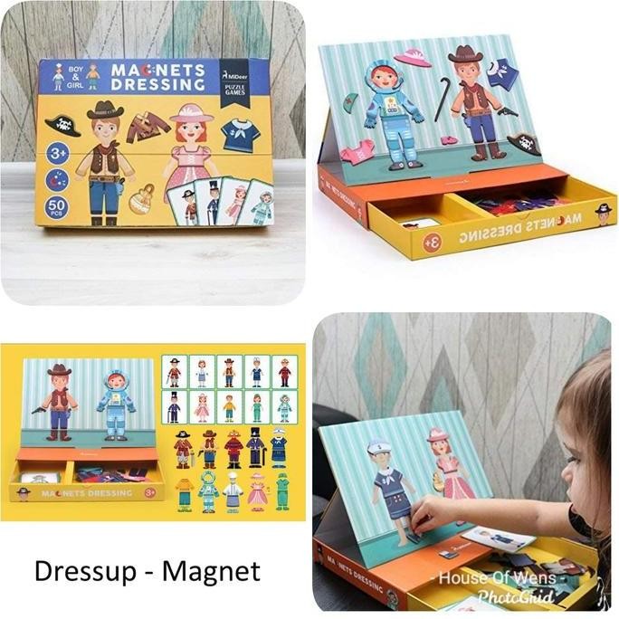 PROMO - MIDEER MAGNETIC DRESS PUZZLES