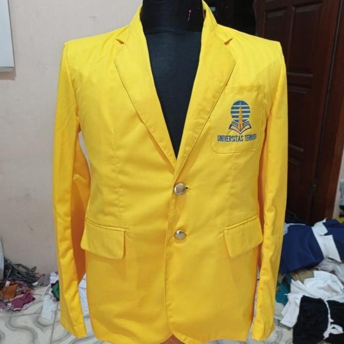 Ready Almamater Universitas Terbuka Jaket Pria wanita Almamater UT Model Terlengkap Safety Semi Baju