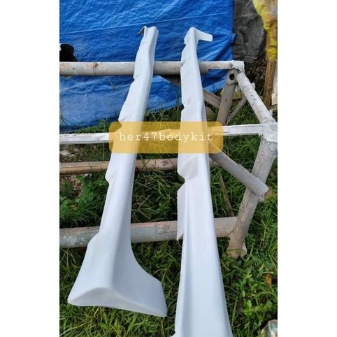 Bodykit samping agya trd