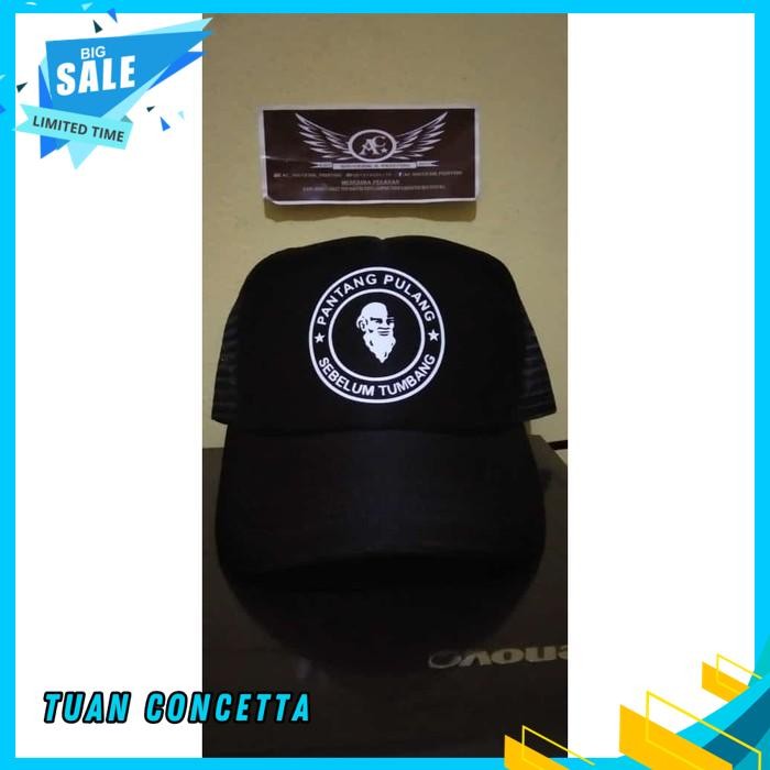 TOPI TRUCKER JARING HAT CAP DISTRO OT PANTANG PULANG SEBELUM TUMBANG CAP ORANG TUA AMER INDONESIA AN