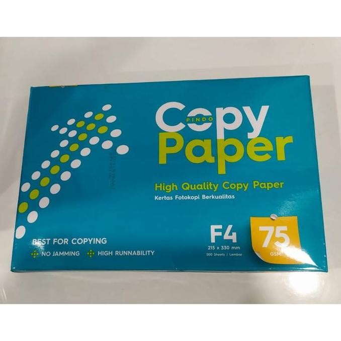 Terbaik Kertas Hvs Copy Paper F4 75 Gram 100% Ori