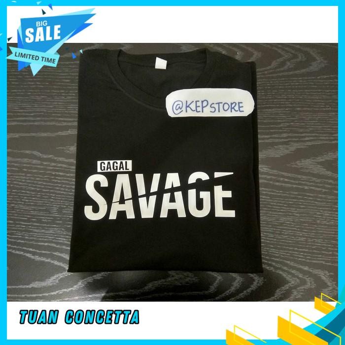 KAOS TSHIRT BAJU OBRAL MURAH COMBED 30 DISTRO GAGAL SAVAGE MOBILE LEGENDS POLOS CUSTOM INDONESIA PRI