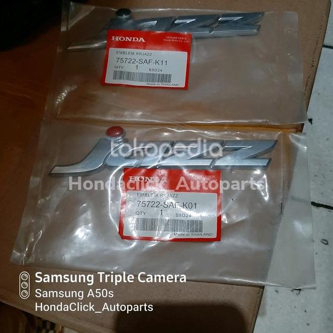 TERMURAH - Emblem Logo JAZZ Honda Jazz Gd3 Vtec/Idsi 2003-2008