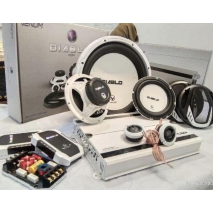 PAKET AUDIO VENOM U/ SEMUA MOBIL SOUND QUALITY LEVEL FREE SPEAKER