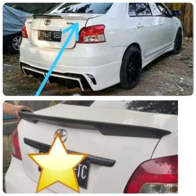 duktil spoiler bagasi Vios gen2