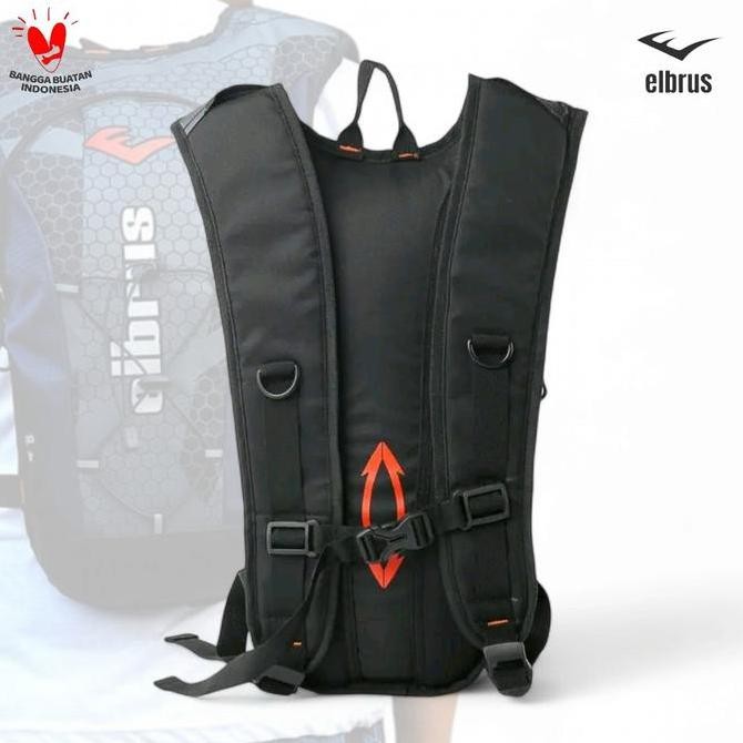 ELBRUS - Tas Hydropack Pria 10L Trail Running Fausto Hydropack Cycling Backpack Tas Sepeda Touring H