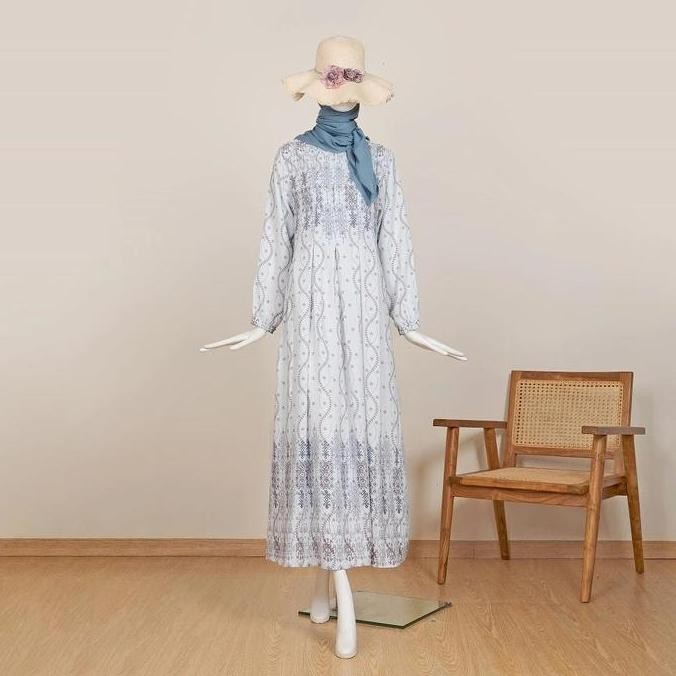 Baju Gamis Lebaran Terbaru Dress Muslim Syari Wanita Baju Gamis Acara Pesta Kondangan Pernikahan Lam