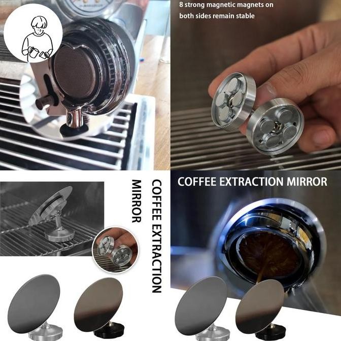 Flair 58 / Flair 58X Shot Premium Mirror 360 Degree For Espresso Maker Original