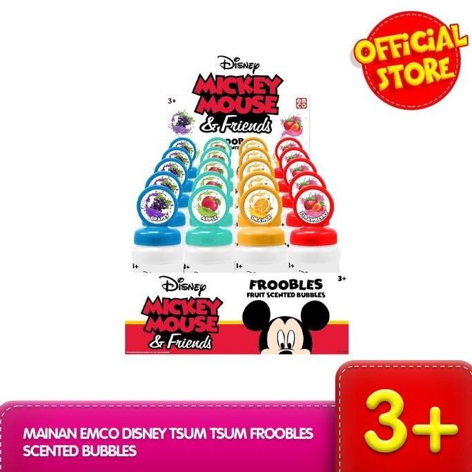 Mainan EMCO Disney Tsum Tsum Froobles Scented Bubbles