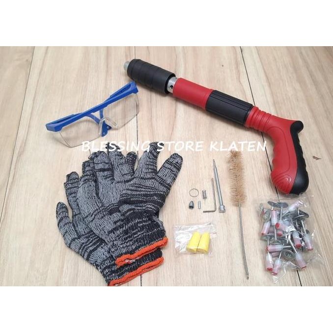 monggo] RAMSET GUN NAILER FASTENER MINI / ALAT TEMBAK PAKU BETON / RAMSET GUN