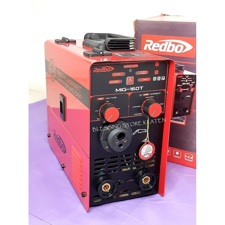 populer] MESIN LAS REDBO / MESIN LAS  INVERTER WELDER MIG 160 T / TRAVO LAS LISTRIK REDBO MIG 160 T