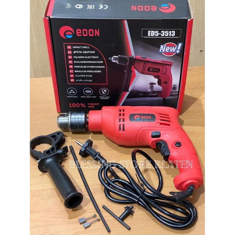 ------] IMPACT DRILL EDON ED5-3513 NEW / BOR 13MM EDON