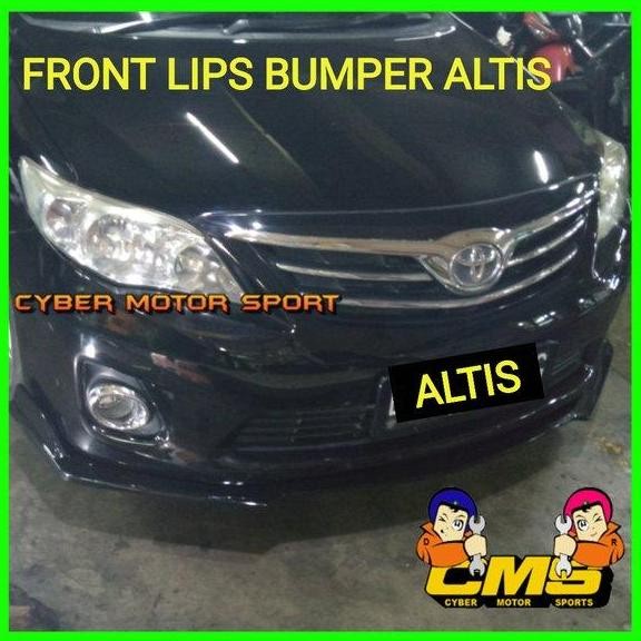 Lips bumper depan toyota altis. lips bumper bodykit altis. front lips