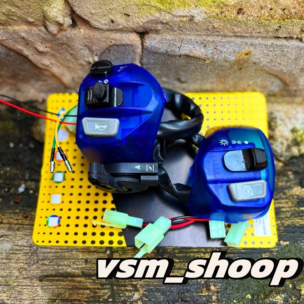 SAKLAR LAMPU KANAN KIRI MIO ORIGINAL SAKLAR LAMPU MIO SMILE MIO SPORTY MIO M3 JUPITER Z JUPITER MX D