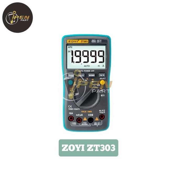 TERMURAH - Multitester Digital Zoyi ZT303 Original