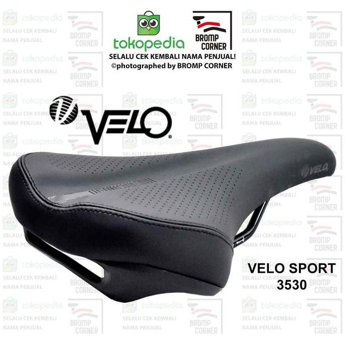 SADEL SEPEDA VELO SPORT 3530 - HITAM YAN