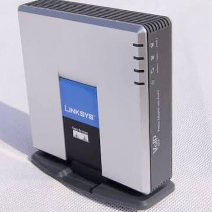 Terbaik Linksys Spa2102 Sip Voip Fxs Ata Gateway 2 Port (Upgrade Pap2T-Na) 100% Ori