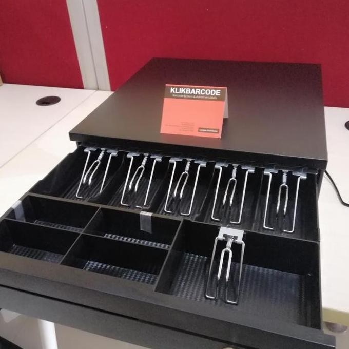 Terbaik Laci Uang Kasir Ul 400 - Metal Cash Drawer 6Bill 4Coin 100% Ori