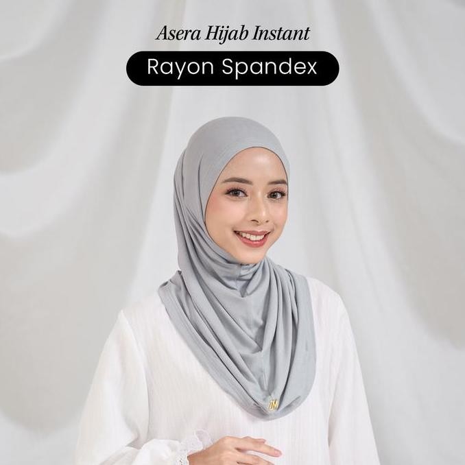 ZM Zaskia Mecca - Asera Hijab Instant Bergo Muslim Nyaman Wanita - Kerudung Rayon Spandex Panjang Hi